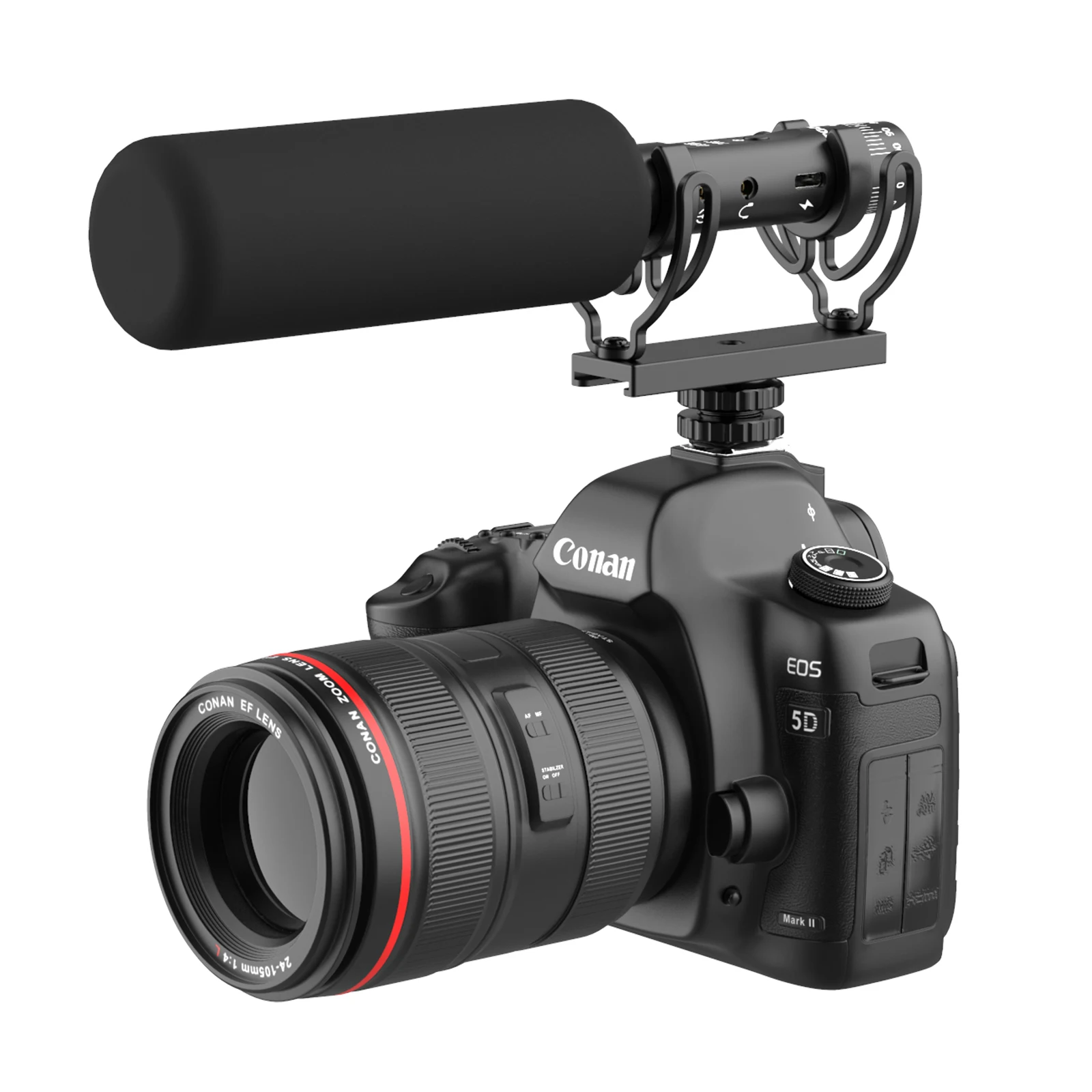 ZGCINE G20 camera microphone recording shotgun podcast microphones for film television recording interview