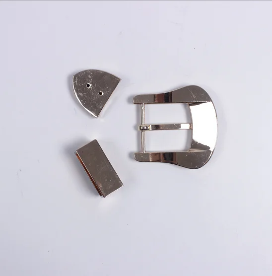 factory 38mm metal buckle custom 3 piece buckle sets for belt other bag parts & accessories belt