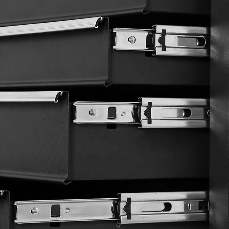 Многофункциональный тяжелый мобильный шкаф ручная тележка с пятью ящиками для инструментов магазин по ремонту автомобилей маленькая стальной ящик