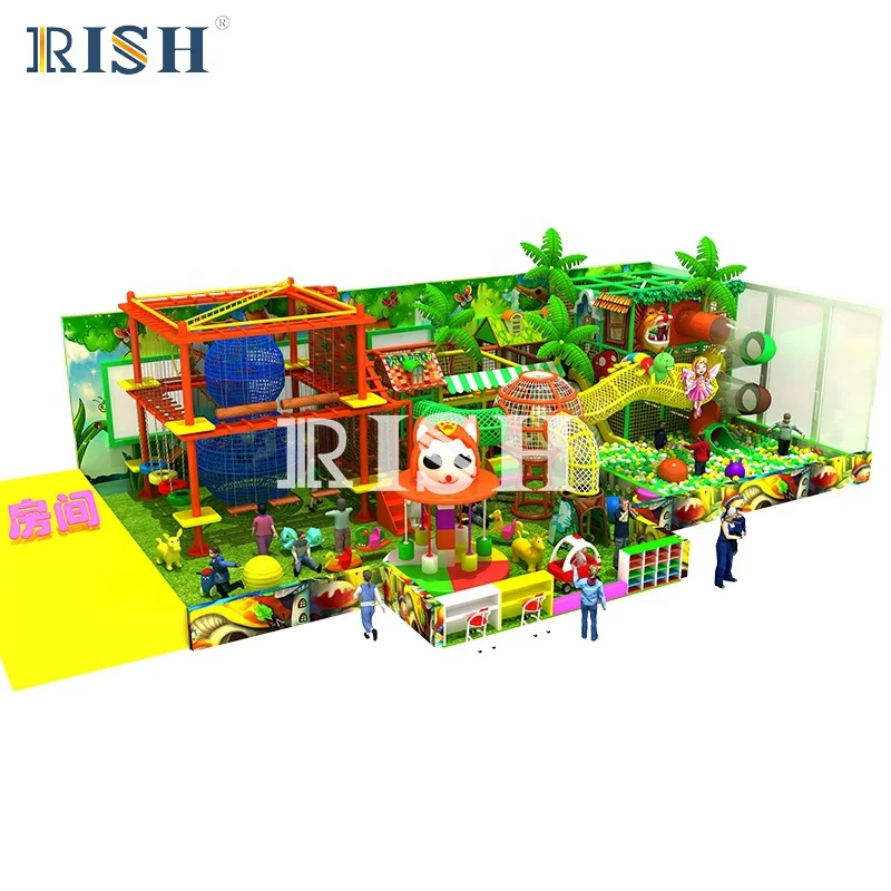 Castle indoor playground candy theme indoor playground ball pool  climbing wall kids games arcade  pool slide  foam ball pit