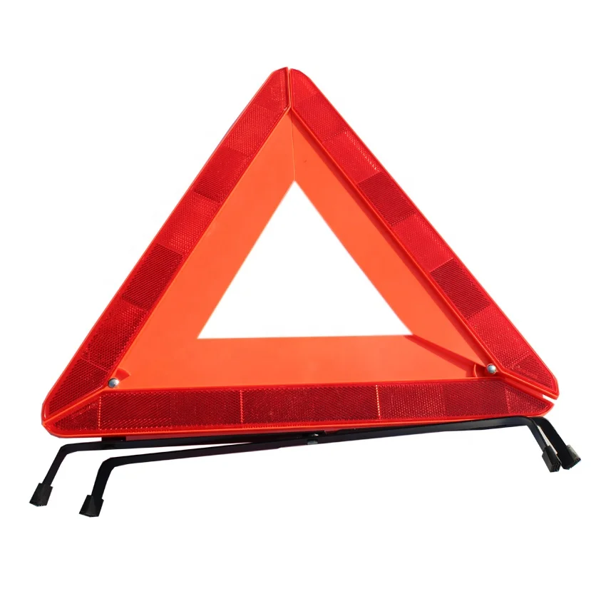 CE certificate 43cm Road Safety Reflective Early warning device triangle