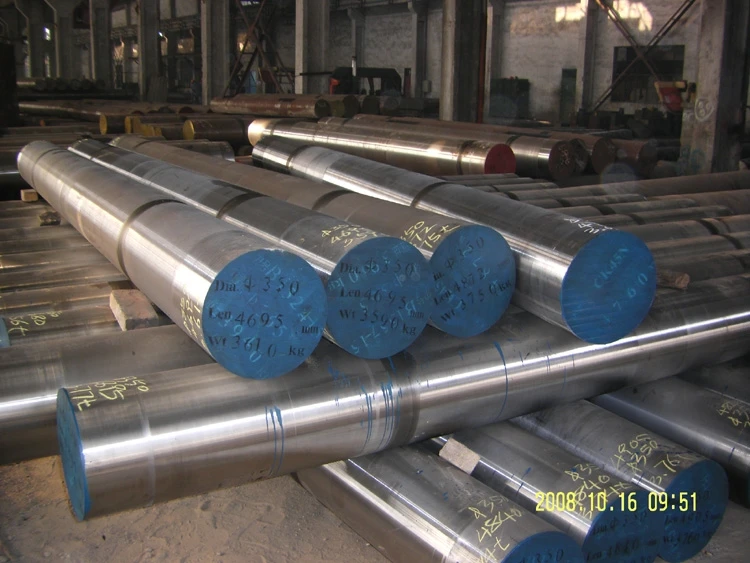 DIN X40CrMoV50   AISI/SAE H13  customized  forging round bar forging steel 1.2344 HB 220