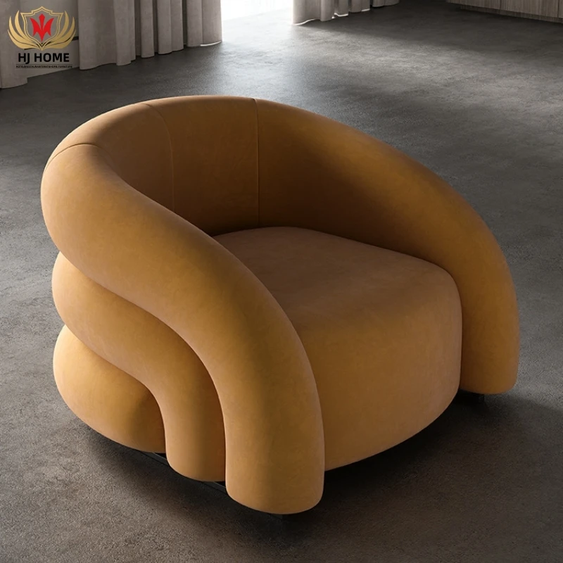 HJ HOME Wholesale Living Room Balcony Comfy Corner Small Chairs Accent Kids Armchair Set For Reading Room Bedroom