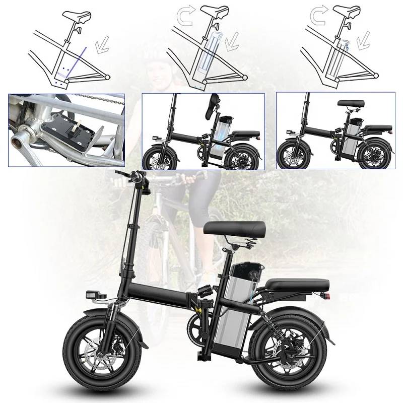 Батарея Серебряная рыба Samsung Cell 48V 10.4Ah EBike батарея электрический велосипед для длительного заряда