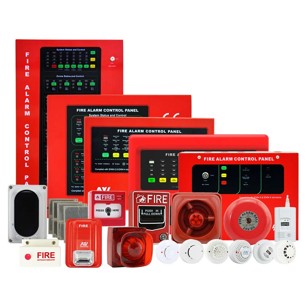 Asenware manual call point pull station break glass for fire alarm project