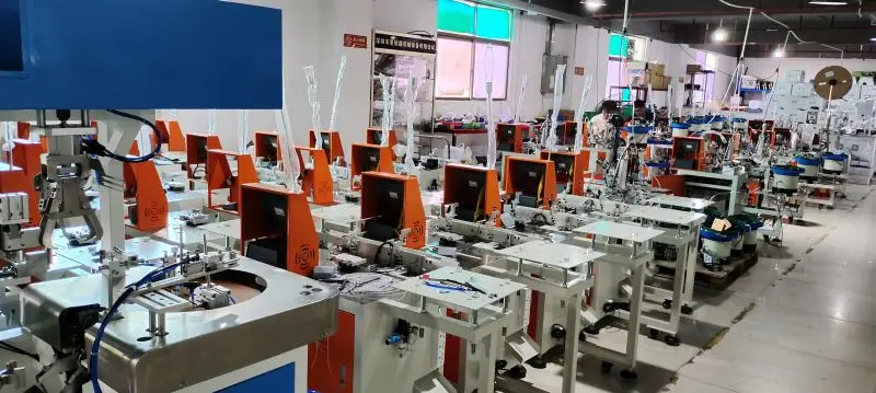 Automatic iphone lightning connector cable wire harness soldering machine