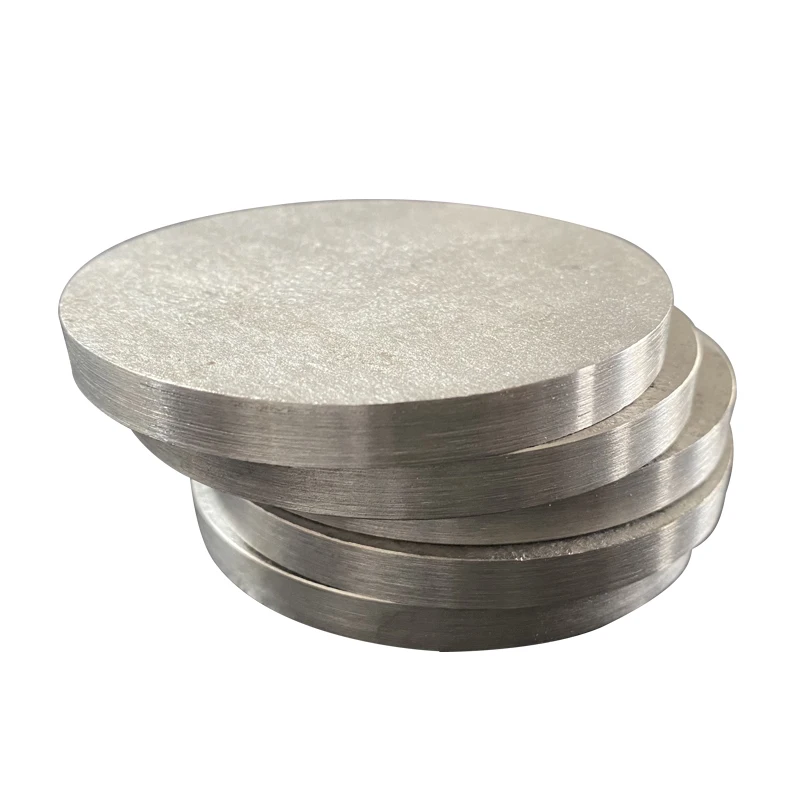 99.95% 10mm round tungsten plate tungsten alloy circular sheet price