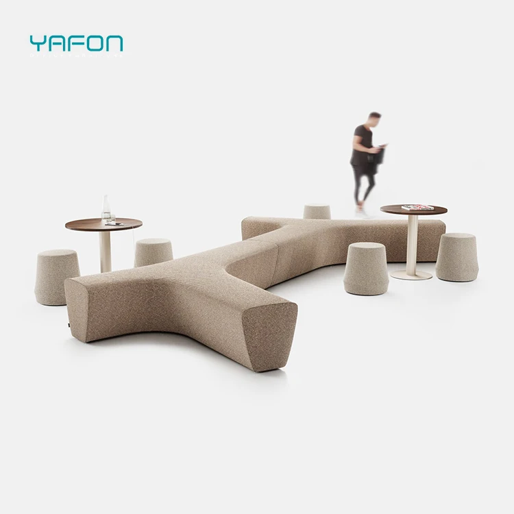Современный большой Модульный Набор для дивана откидная офисная мебель школьного отеля общественного ожидания и релаксации