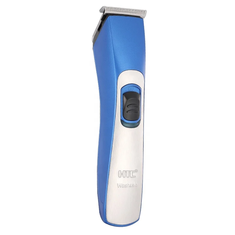 HTC AT-129 IPX7 Fully Washable Hair clipper Stainless Steel Cover Hair Cutting Electric Hair Trimmers