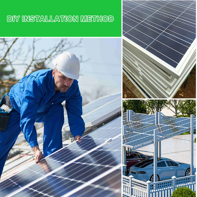 Energy Saving PV Carport Aluminum Mounting Set Charging Piles Shed Channel Solar Carport Solar Parking Car System