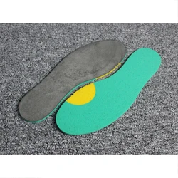 Shock absorption memory foam shoe insole footbed