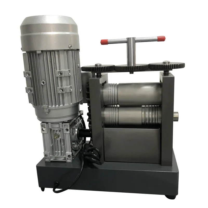 Золотой Серебряный провод лист комбинации роликовый ламинатор 0.5HP электрическая валковая мельница