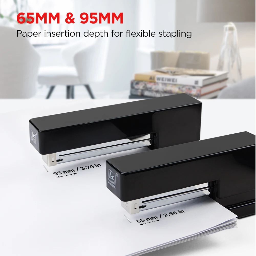 Customizable diversified staplers ABS plastic shell stapler machine for office school 24/6 stapler multi-color options