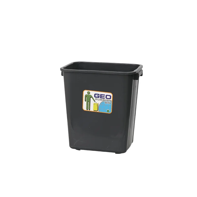 Garbage Kitchen Plastic waste bin Household Trash Bin Eco 50L  Outdoor poubelle for kitchen