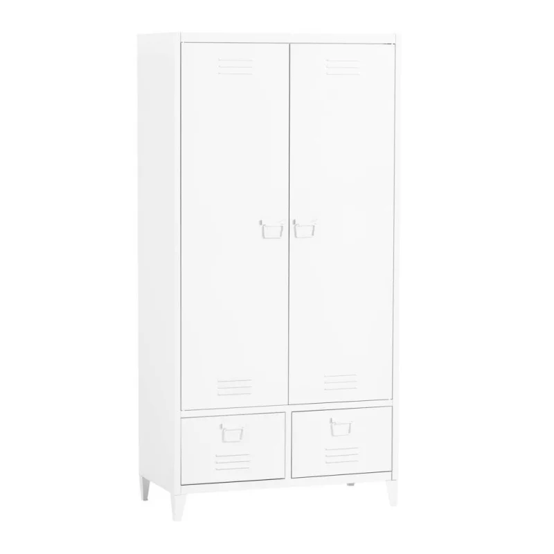 Customized 2/3/4 doors Full-Steel Wardrobe Closet high quality storage for Bedroom Living room Home House and Family Hotel