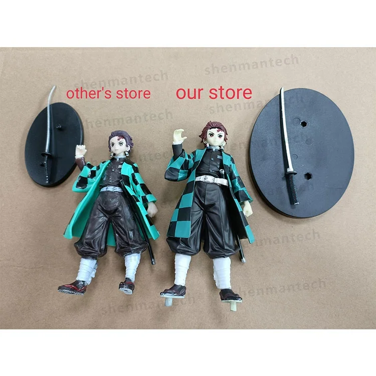 Popular anime 11 Styles Custom 3D Printing Demon Slayer: Kimetsu No Yaiba PVC Garage Kit Model Toys Doll Anime Action Figure