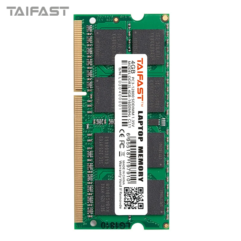  2GB/4GB/8GB/16GB 1333MHZ/1600MHZ ноутбук DDR3 Taifast Память Ram для ноутбука компьютера Заводская розетка договорная высокое