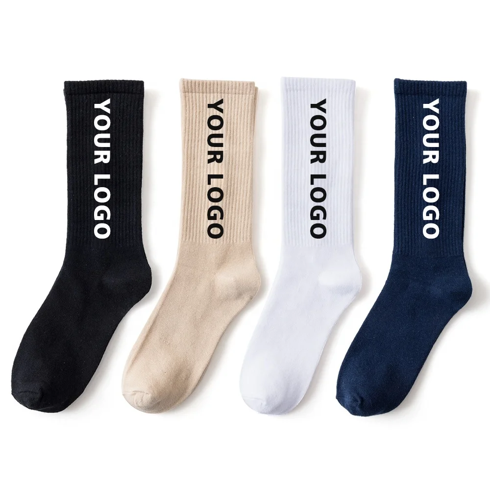 
Uron Custom cotton socks men women socks 