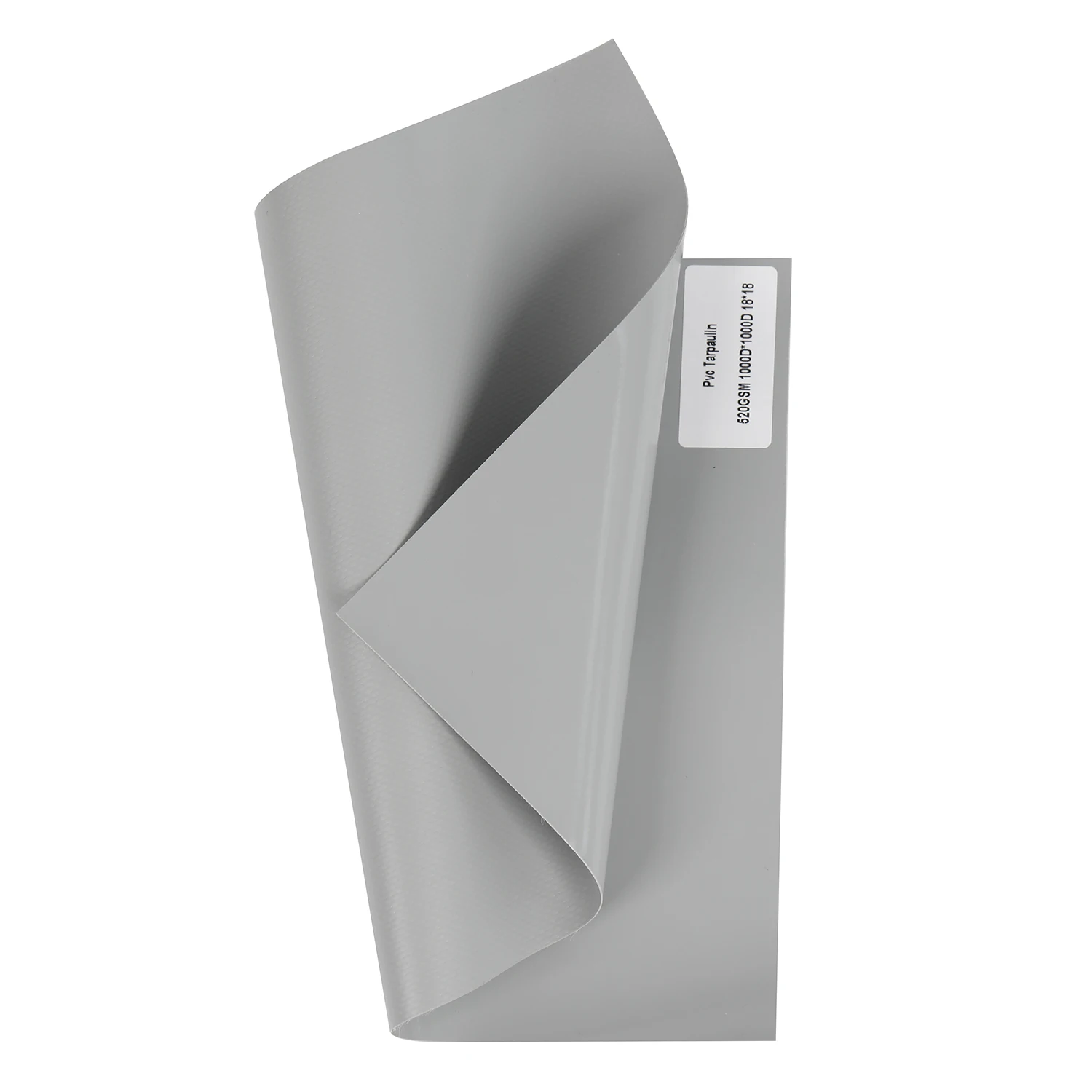 650GSM PVC Tarpaulin Industrial Textile Polyester Composite Fabric 1000D 9*9