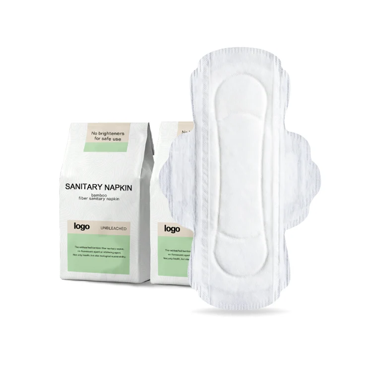 Healthy Biodegradable Sanitary Towels Ultra Thin Sanitary Pad with 100% Organic Cotton