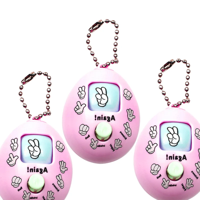 Toy guessing game fair showdown creative egg Rock-paper-scissors cloth guessing boxing gashapon ball new strange toy gift