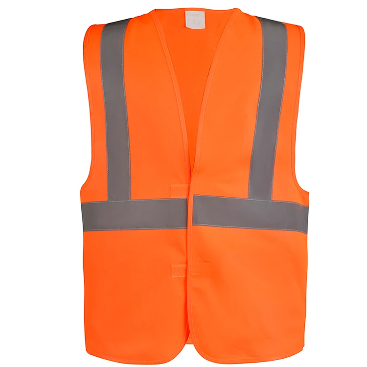 
Reflective Safety Vest with Scotchlite 2-Inch Silver Reflective Stripes 