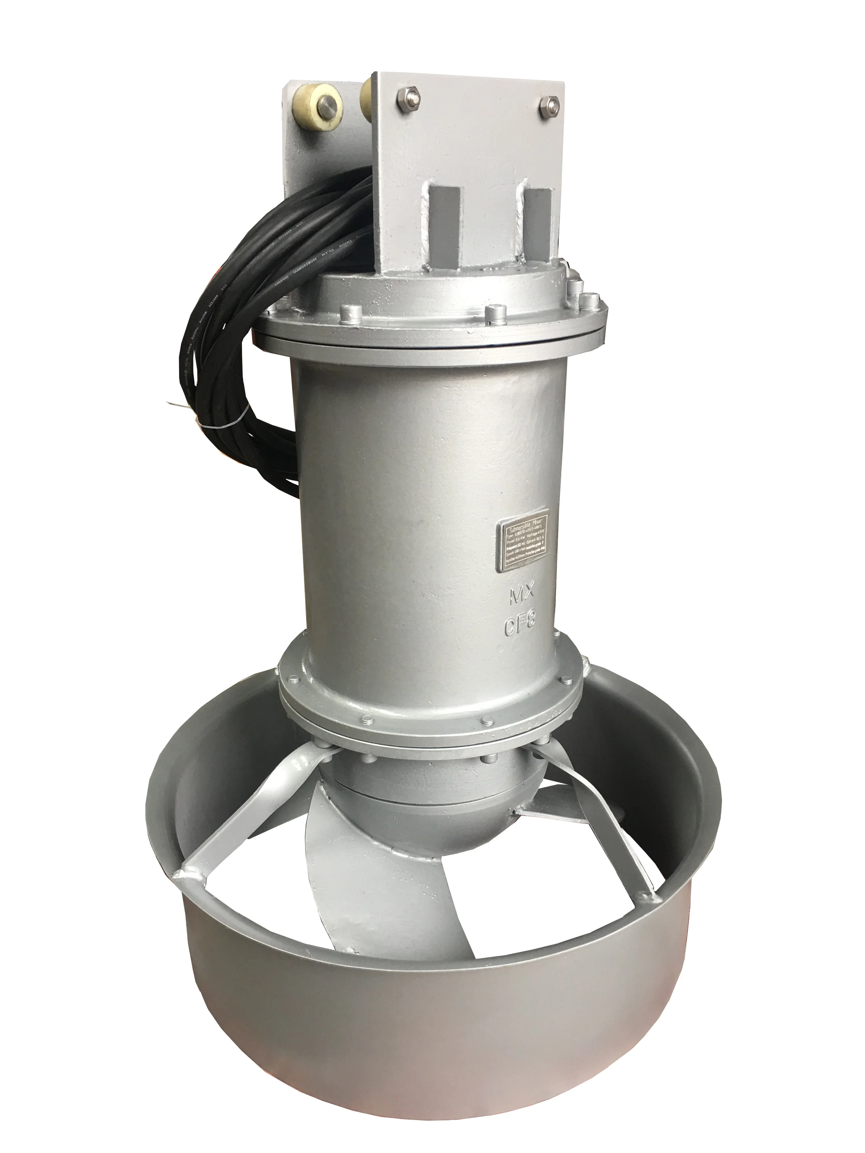 Submersible mixer use on Sewage treatment material on cast iron /SS304 /ss316