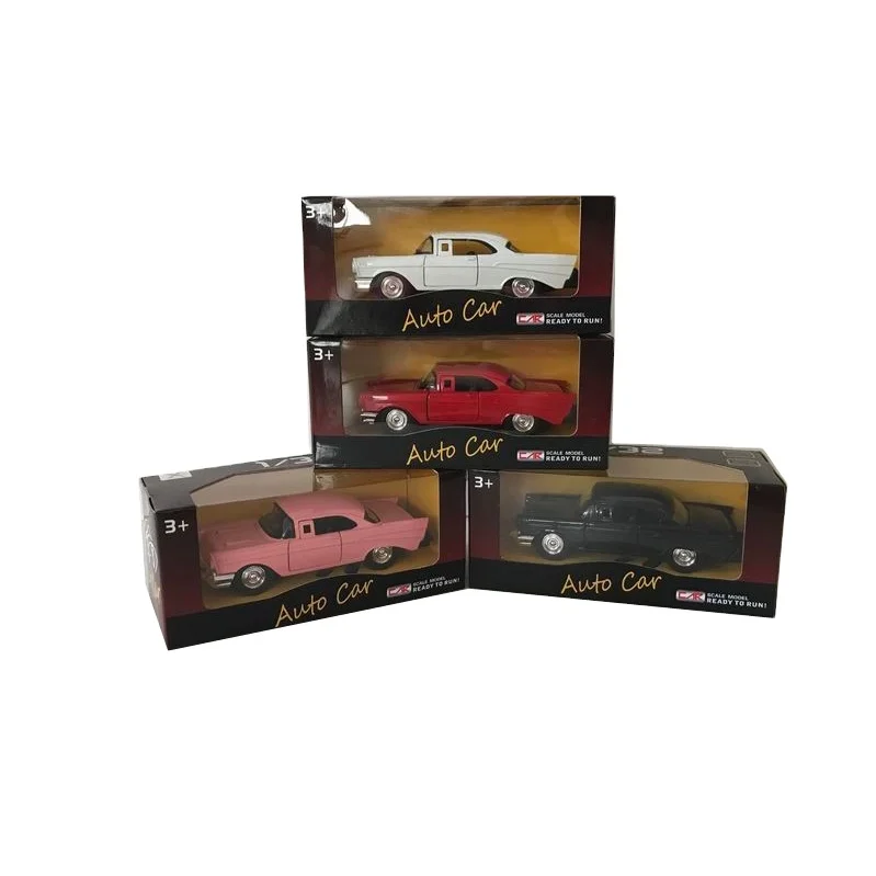 wholesale Old Style Diecast Vintage car 1:32 Classic Metal Car model toys for kids