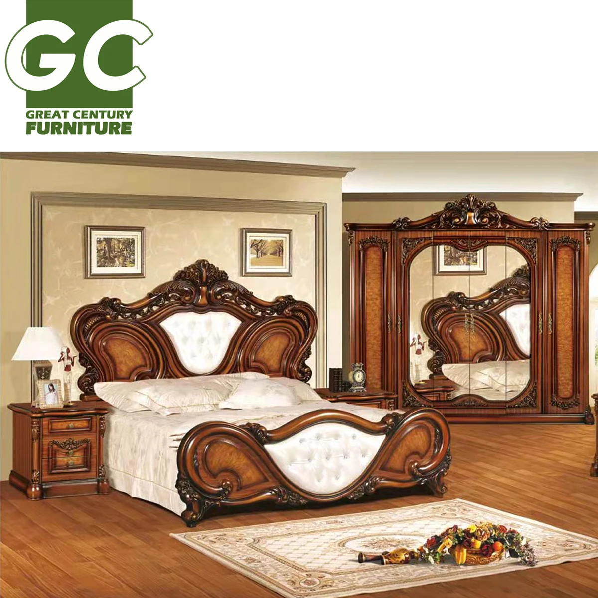 GC chinese foshan custom teen boy bedroom furniture set in china for wholesale luxury minimalist import bedroom furniture