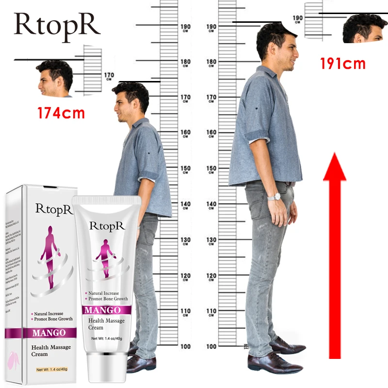 RtopR Mango Pure Natural Health Massage Increases Body Growth Higher Health Massage Cream Foot Care Products Promote Bone Growth