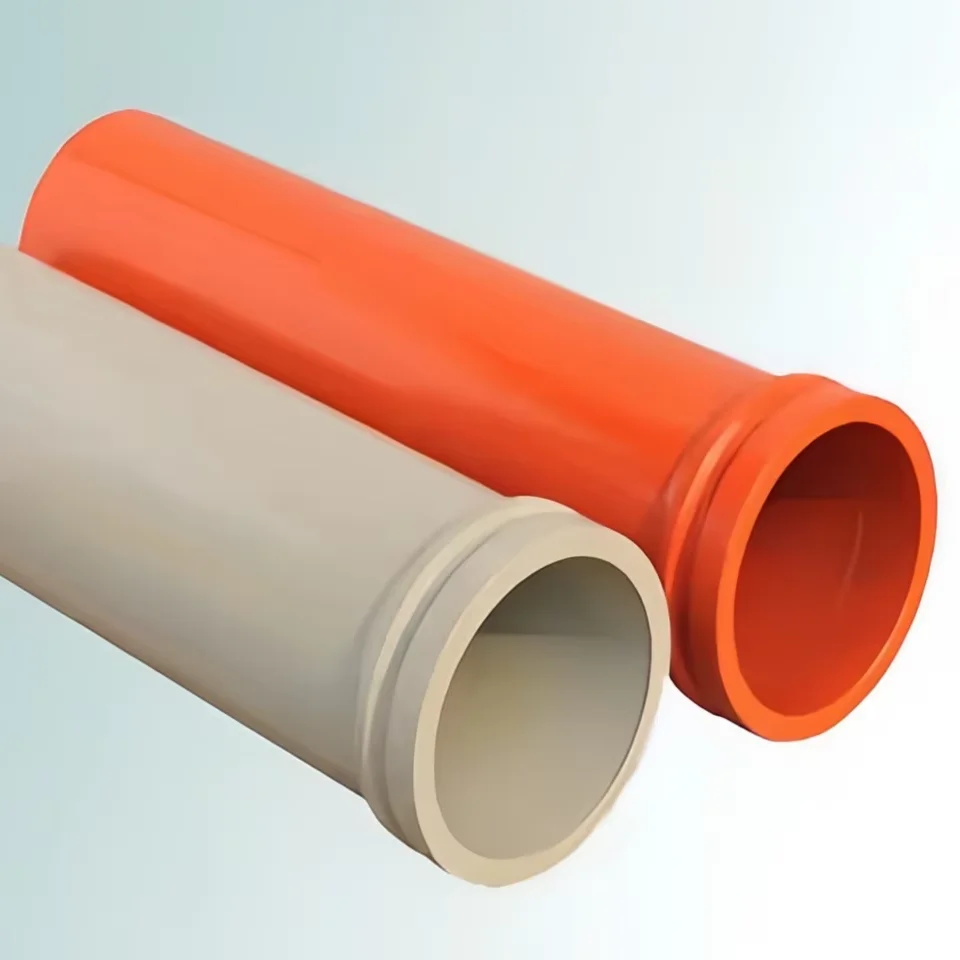 Best Quality Dn125 Construction Machinery Parts Concrete Pump Delivery Straight Pipes