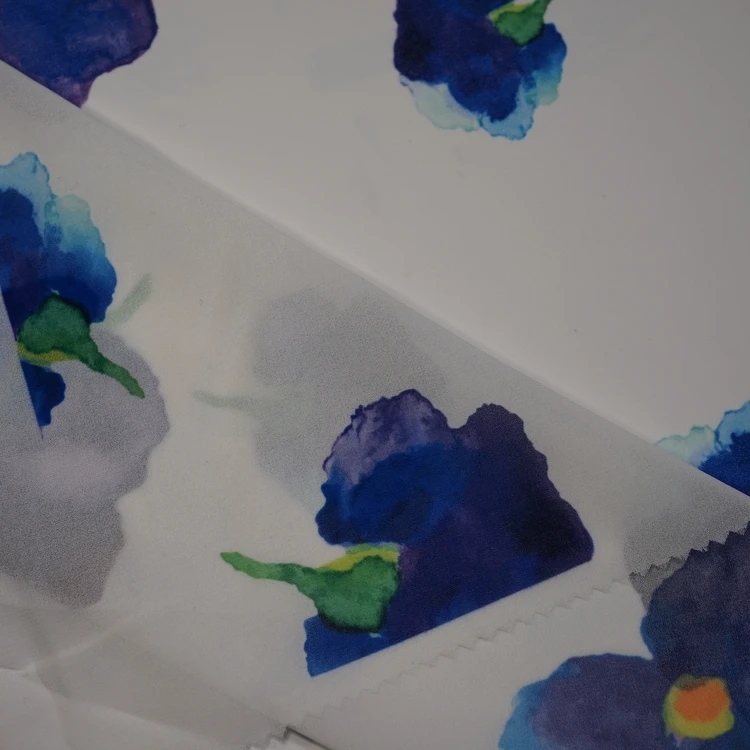 New design eco-friendly composite silk chiffon fabric digital printed dress fabric