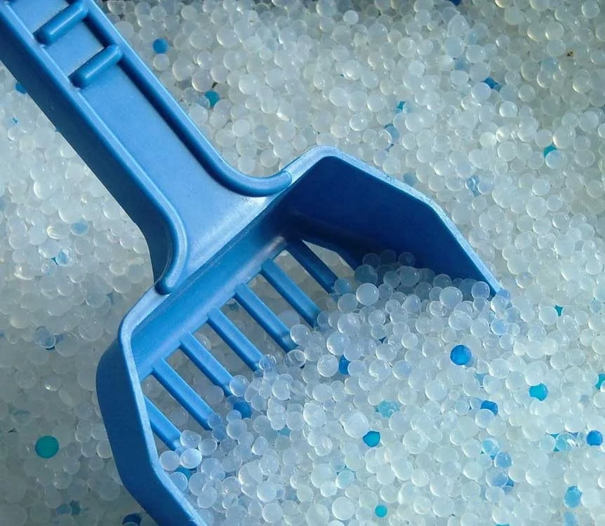 OEM silica cat litter blue gel bulk--3.6L/3.8L/20kgs as your need