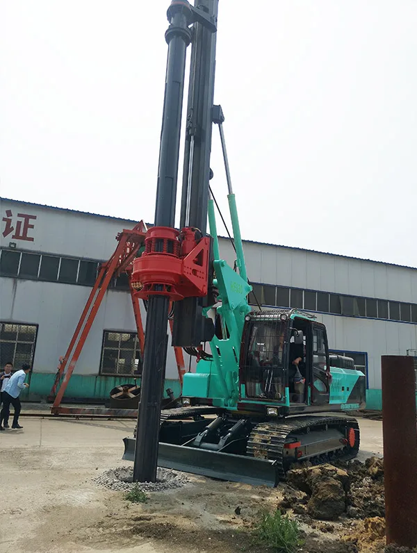 20m 30m depth of rotary blasthole drilling rig engineer rig of bored pile rotary drilling rig machine