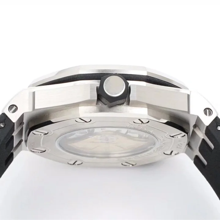 JF Factory 3120 Movement Night Vision Stainless Steel Sapphire Glass Waterproof Luxury oak Men Watch