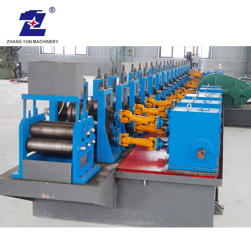 Well Popular Hot Sale Auto Cnc Machined Lift Guide Rail Processing Equipment Roll Forming Making Line For Elevator