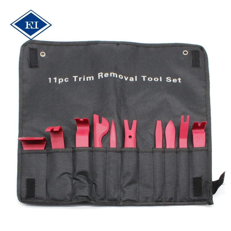 11pcs Trim Fastener and Molding Removal Trim & Upholstery Tool Set Plastic pry bar