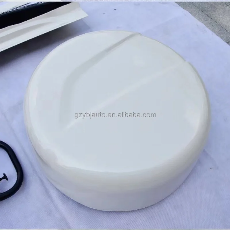 YBJ car accessories tire cover Overbearing Plating for toyota land cruiser 2016-2021 Spare tire cover