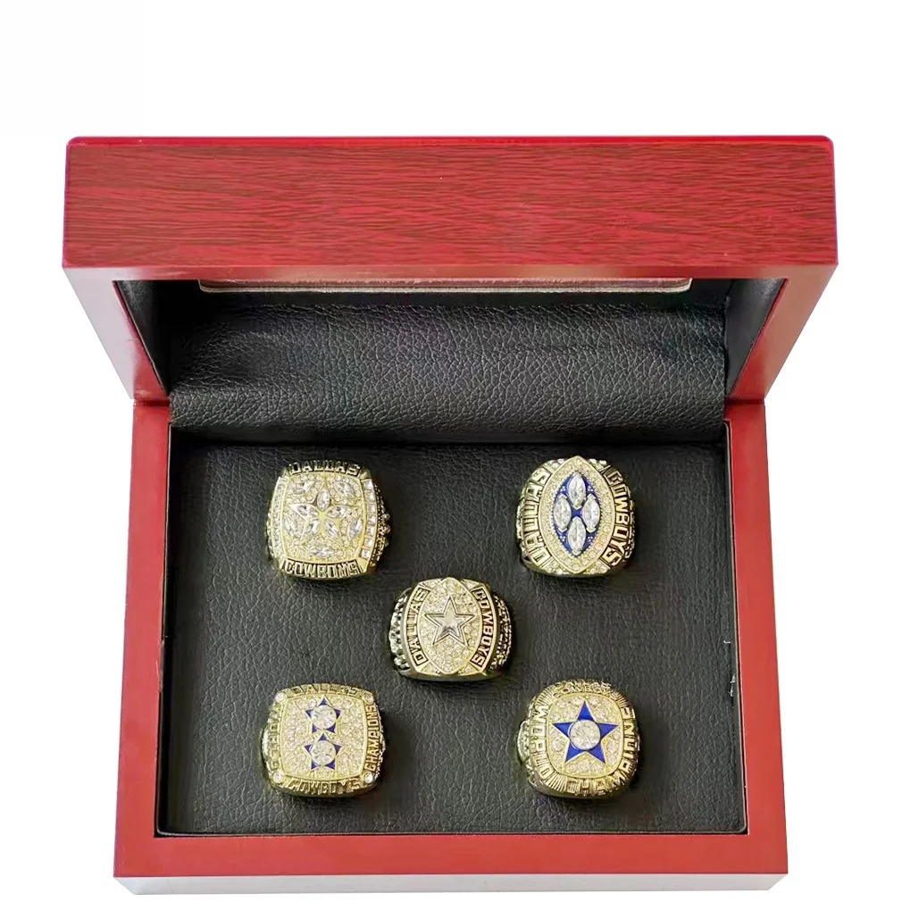 Высококачественный набор колец Dallas Cowboy NF L Champion прямые продажи с завода