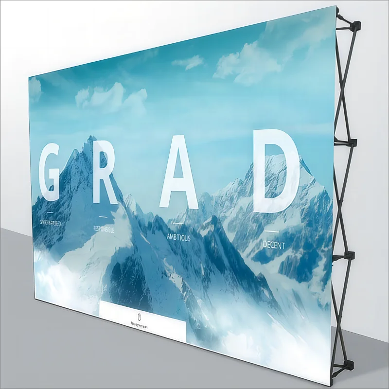 GLOBAL TENT Custom Modular Exhibition Trade Show Graphics Backdrop Booth Design Stand