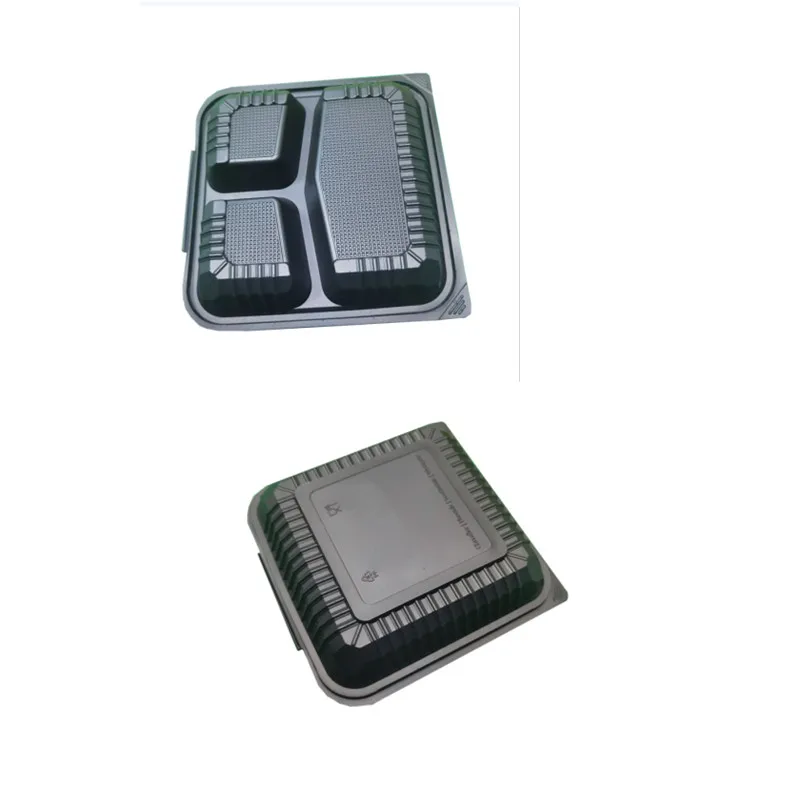 3 Compartment clam shell Food Container PP Plastic 3 Clam shell Compartment Lunch Boxes