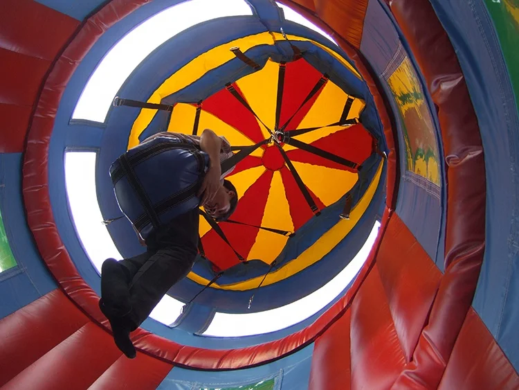 Inflatable Interactive Airborne Adventure Ride For Sale