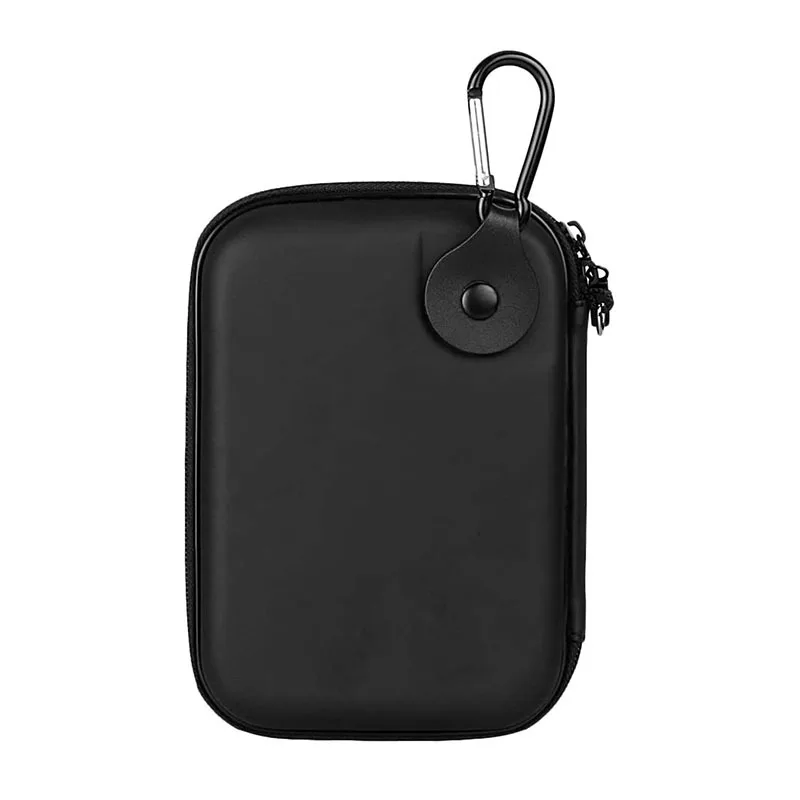 Eco-friendly PU leather waterproof power bank carry case EVA travel case for power charger storage box for electronics
