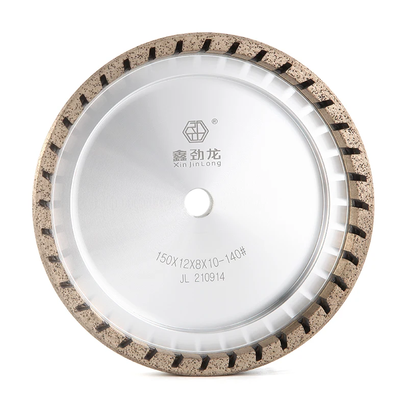 High speed Durable Disc best quality inner half teeth diamond grinding cup wheels For Glass Edge Machine