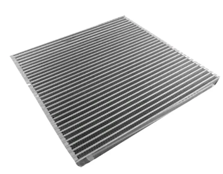 Air Cooled Plate fin Bar aluminum radiator custom made china aluminum bar plate intercooler core for hydraulic oil cooler