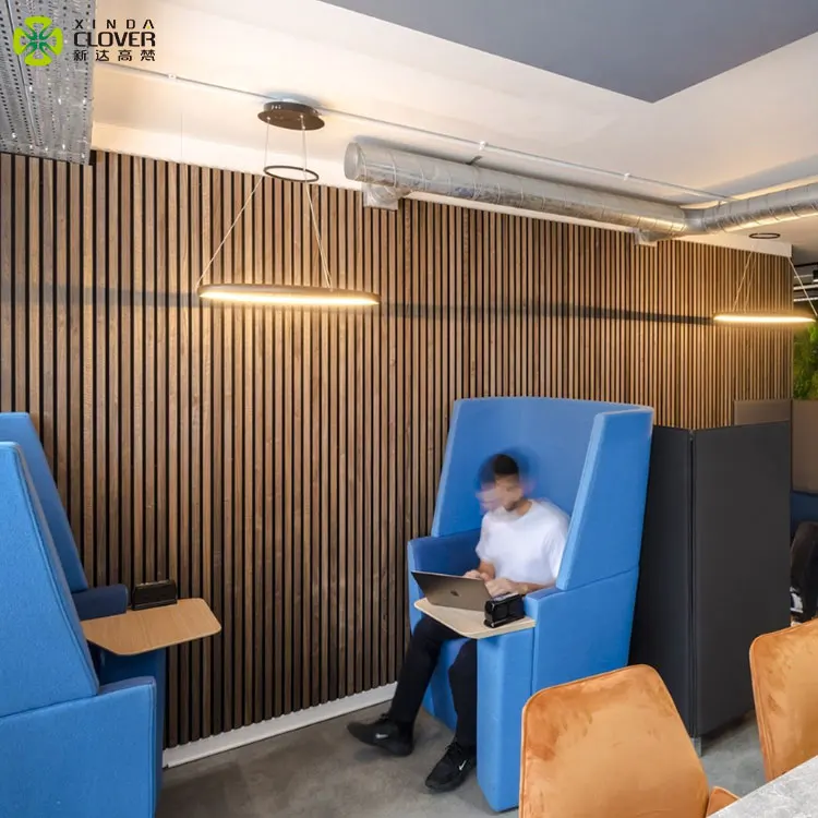 Interior decoration wall paneling fire and damp proof PVC WPC other boards for office