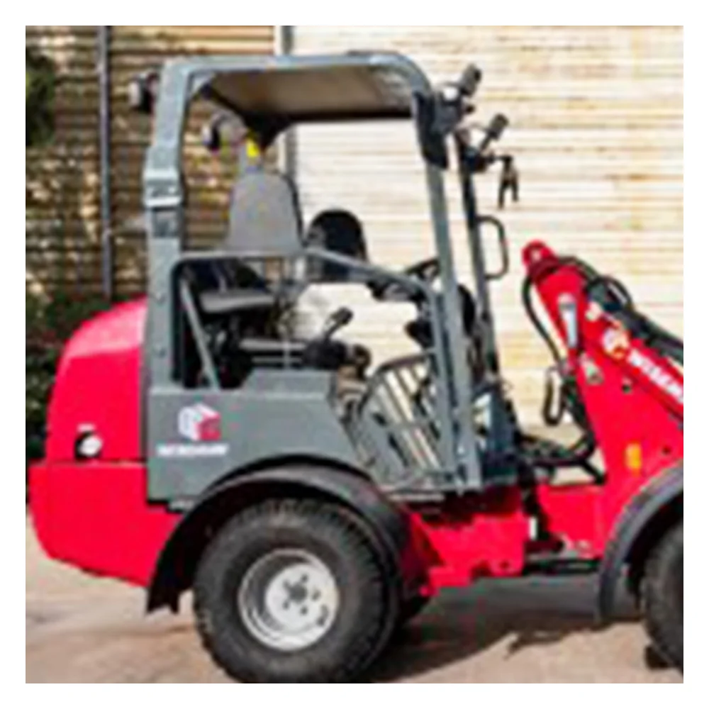 Loaders Wheel Drive Type 850kg Tipping Load Farming Compact Bucket Front End Articulated Loader