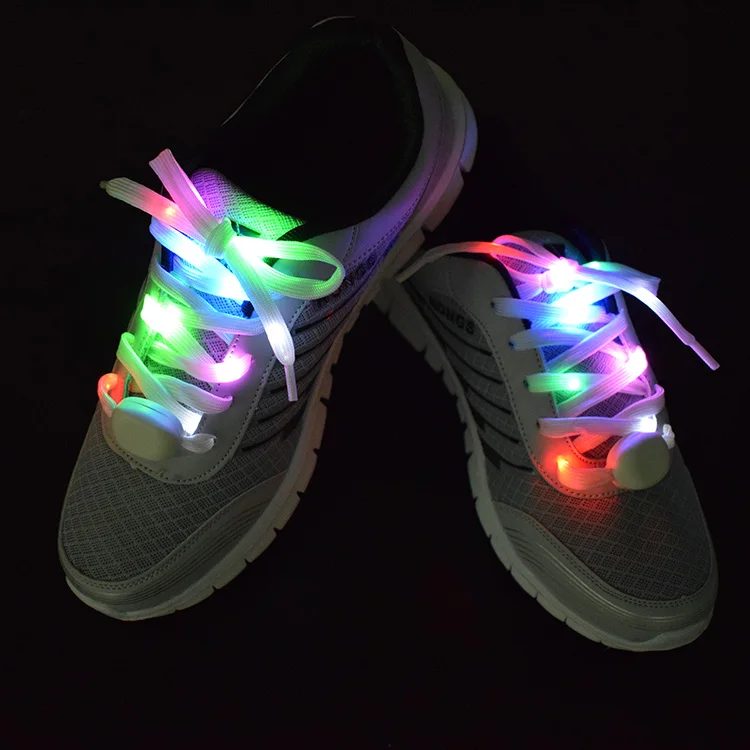 Arbol Navidad Bachelorette Party Supplies Wedding Decorations Novelty Nylon Led Shoelace Light Up Flashing for Runners