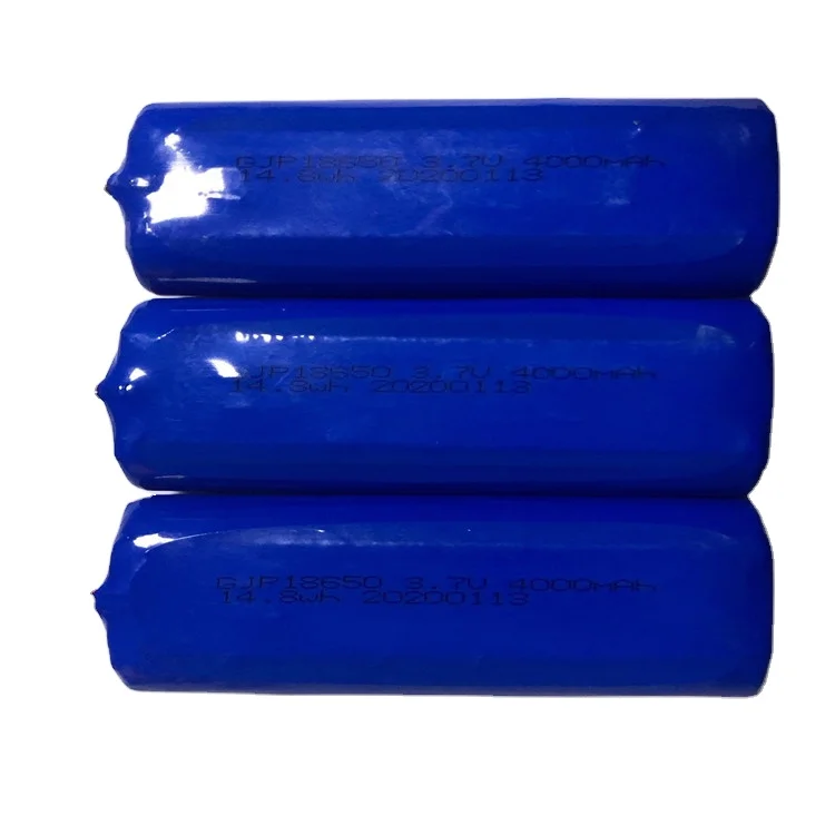 
Customizable battery original high capacity 18650 4000mah 7.4V polymer lithium battery lithium 4000mAh polymer lithium battery 