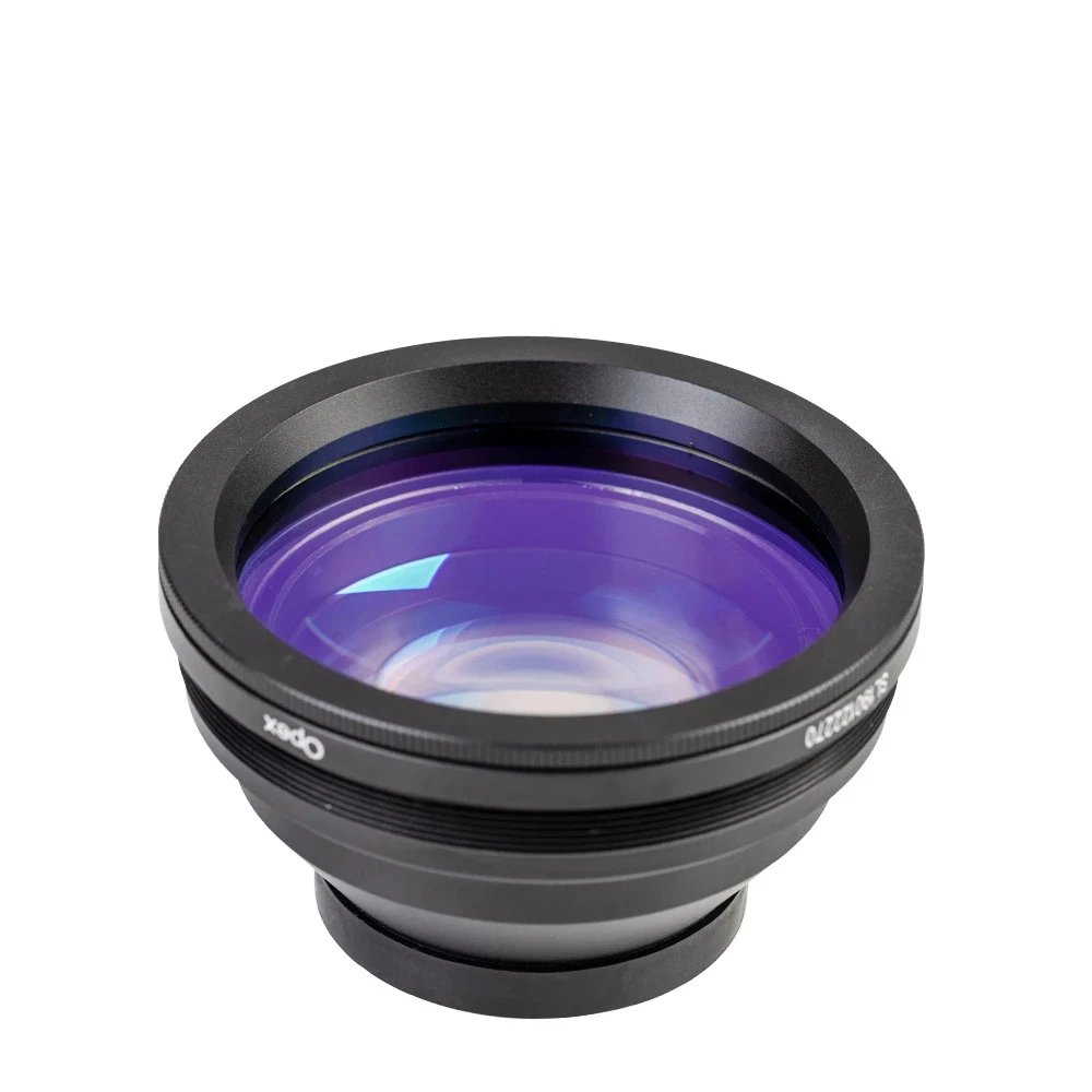 OPEX f-theta Lens 1064nm M85 iplik tarama alan? 70*70-300*300 odak uzakl??? 100-420mm 1064nm YAG optik Fiber lazer i?aretleme pa